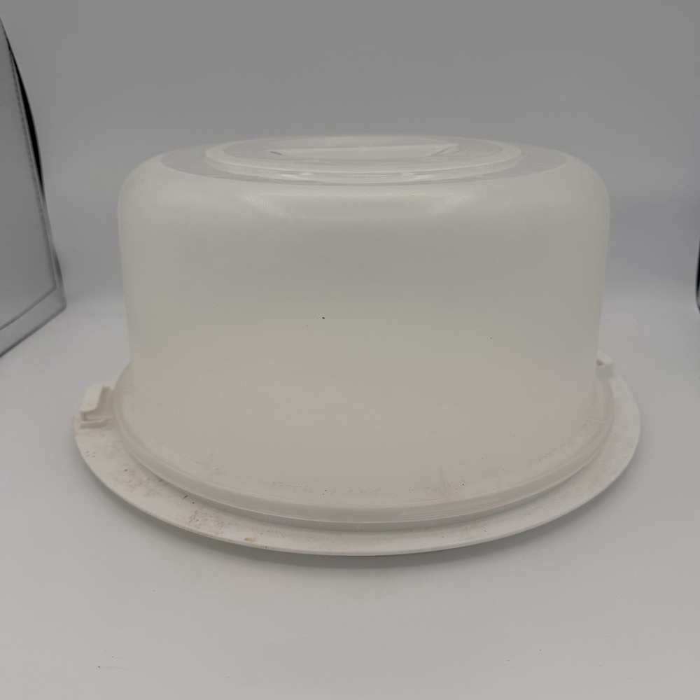 Rubbermaid Servin Saver Cake Carrier Keeper Taker Vintage, Round, 12"